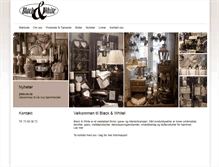 Tablet Screenshot of blackandwhitegave.com